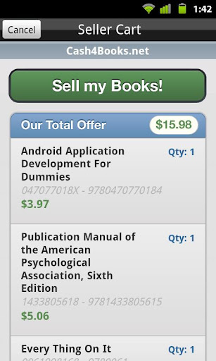 【免費生產應用App】Cash4Books® Sell Textbooks-APP點子