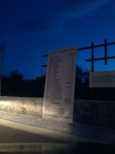 WWII Victim's Monument