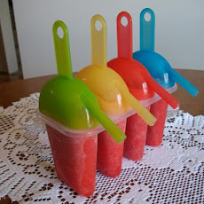 Quick Berry Popsicles