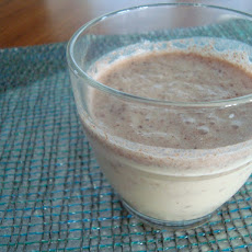 Fresh Orange Juice and Nutella Smoothie