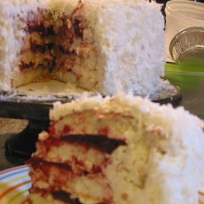 Raspberry Party Cake Filling 1968