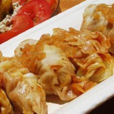 Vegetarian Sarmale (Romanian Cabbage Rolls)