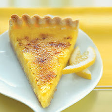 Lemon Crème Brûlée Tart