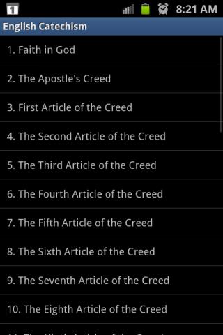 【免費書籍App】English Catechism Book-APP點子