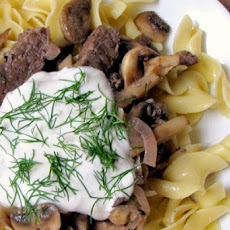 Quick Stroganoff