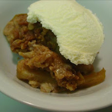 Apple Peanut Crumble