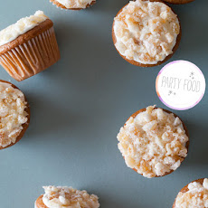 Cinnamon Spice Cake with Cream Cheese Frosting and Candied Ginger