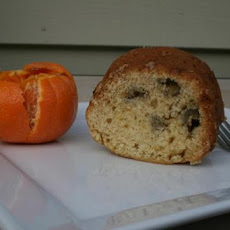 Orange Banana Bundt Cake