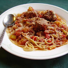 Meatballs in Tomato Gravy