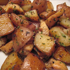Garlic and Sage Chicken and Potato Saute