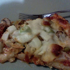 Italian Turkey Sausage Pizza