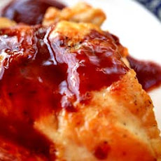 Chicken with Creamy Cassis Sauce