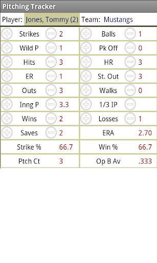 Pitching Tracker