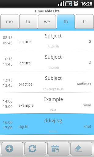 TimeTable Lite