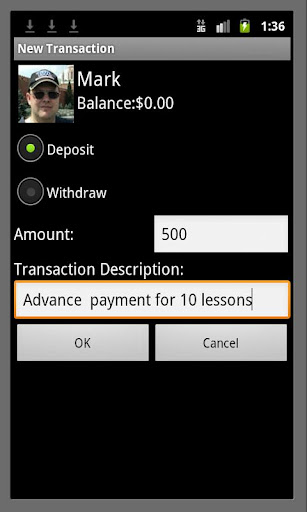 Advance Payments Tracker