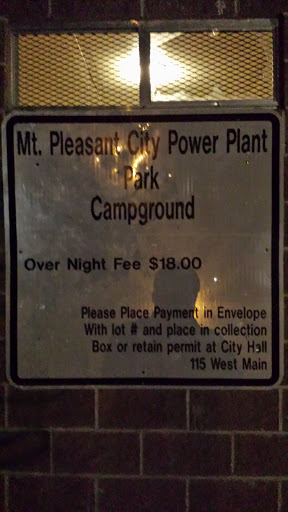 Mount Pleasant Power Plant Park Campground