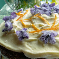 Homemade Crystallised Flowers - Violets