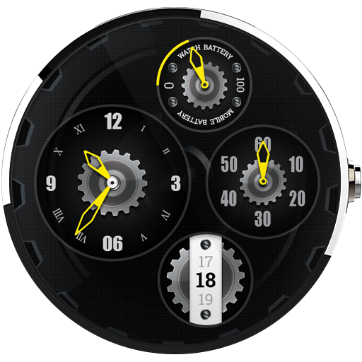 Aviator Machine Watch Face