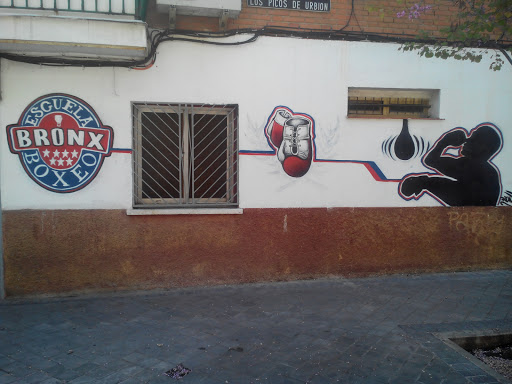 Graffiti Callejero De Boxeo
