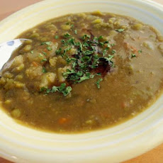 Vegetarian Split Pea Soup