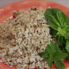 Basmati Rice With Basil and Mint