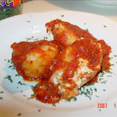 Light Three-Cheese Stuffed Pasta Shells (8 Ww Points)