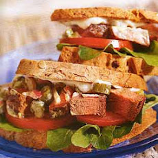 Steak Salad Sandwiches with Capers