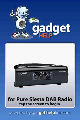 Pure Siesta - Gadget Help