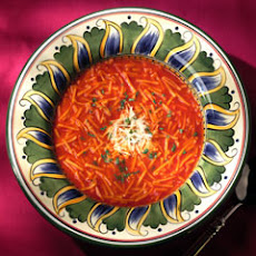 Tomato Chicken Noodle Soup