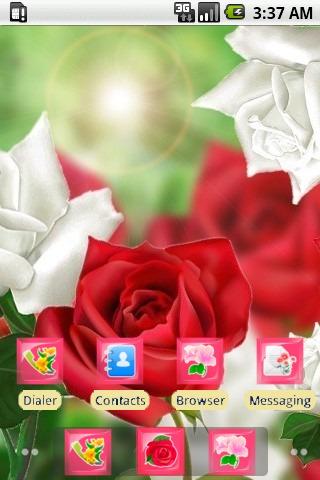 3D Rose [SQTheme] for ADW