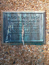 Floyd E. Owen Beach Memorial Marker