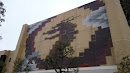 出雲市民会館 ドラゴンドット絵壁画