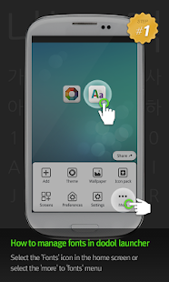How to install Hanna dodol launcher font 4.2 mod apk for pc