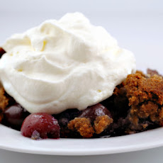Cherry Blueberry Crumble