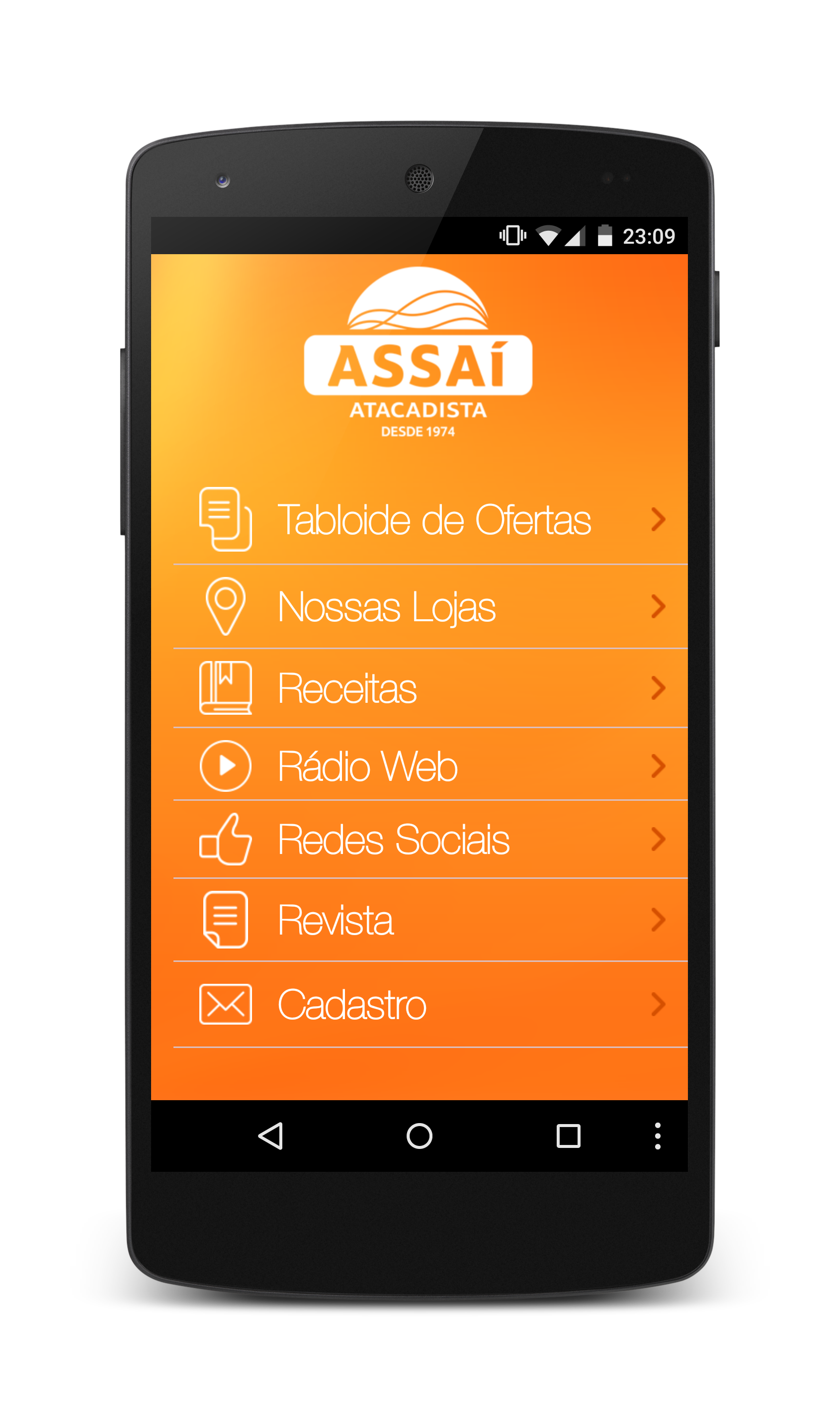 Android application Aplicativo Assaí screenshort