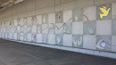 Mosaic Murals At Estacion Deportivo