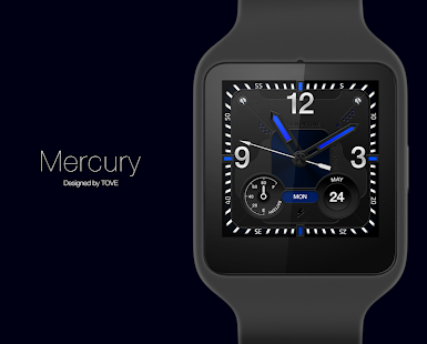   Mercury watchface by Tove- screenshot thumbnail   