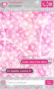 How to install Bling Pink Leopard Theme SMS lastet apk for bluestacks