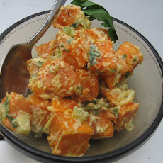 Creamy Dijon Sweet Potato Salad