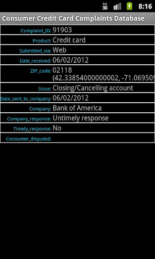 免費下載財經APP|Credit Card Complaints Data app開箱文|APP開箱王