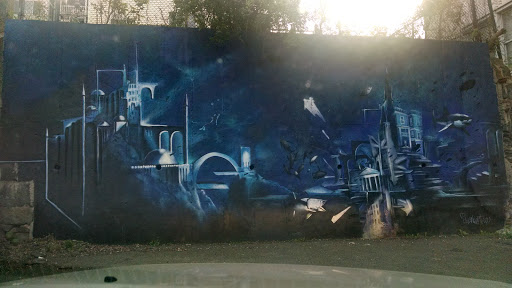 Sunken City Mural