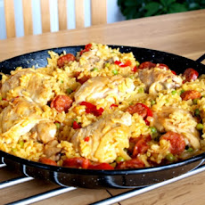 Chicken & Prawn Paella