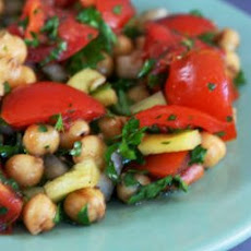 Tomato and Garbanzo Salad