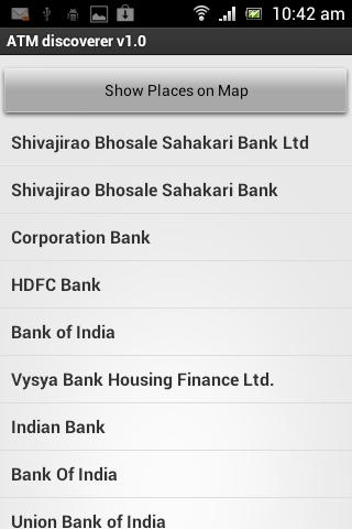 ATM Locator Discoverer India