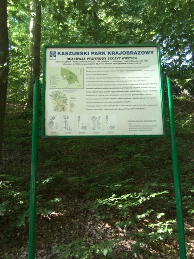 Tablica Kaszubski Park Krajobrazowy