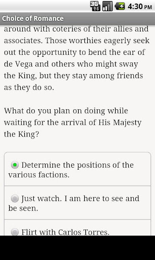 choice-of-romance for android screenshot