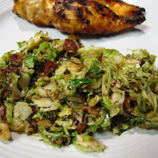 Shaved Brussels Sprouts With Pancetta