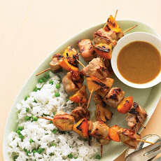 Pan-Grilled Pork Kebabs