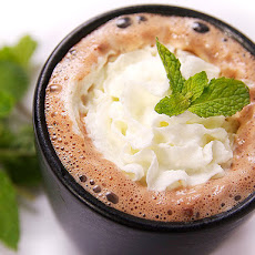 Tequila Mint Hot Chocolate