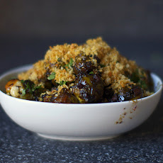 Balsamic Braised Brussels with Pancetta